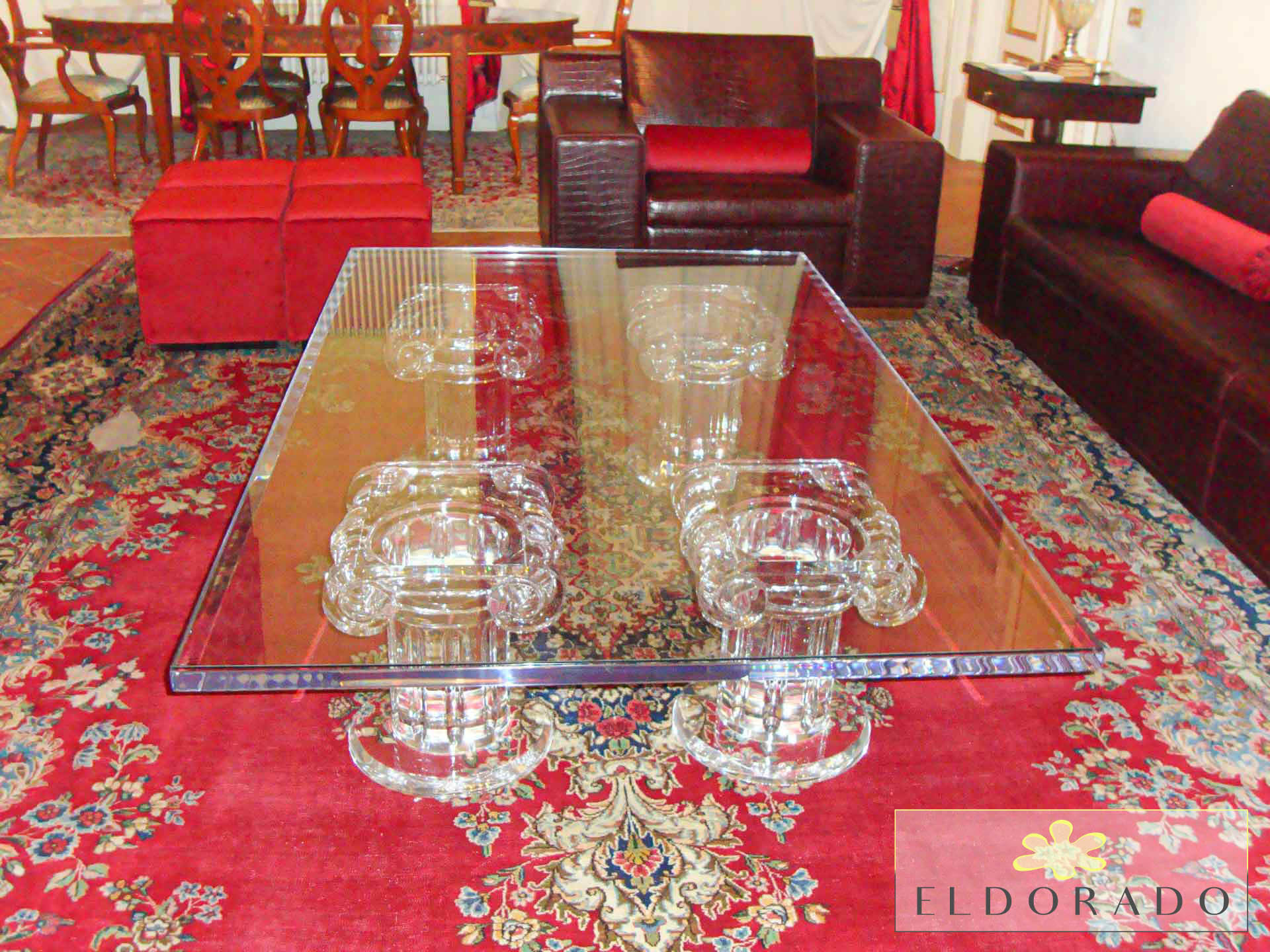 Colonna in plexiglass IONICO h 40