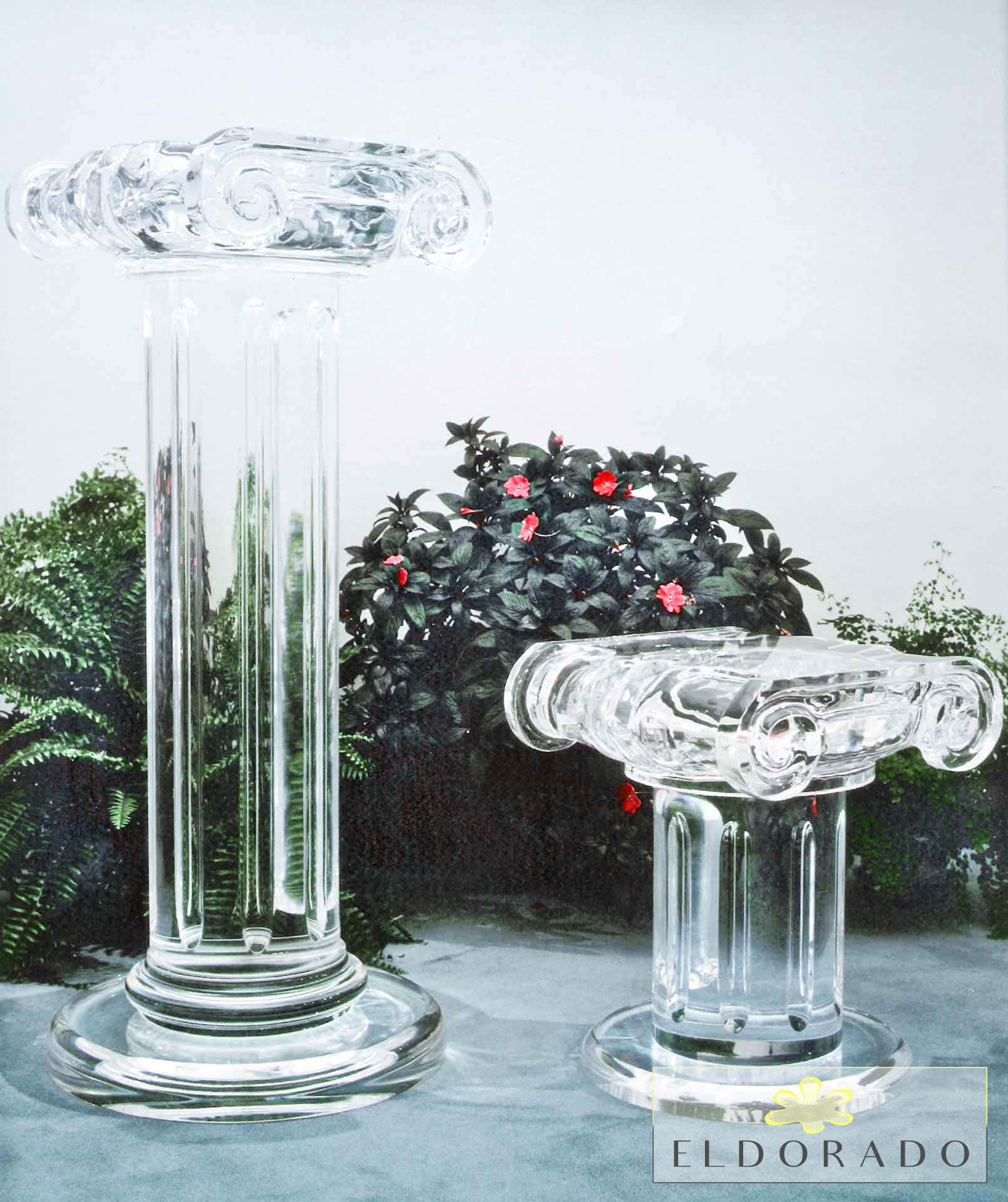 Colonne in plexiglass IONICO 