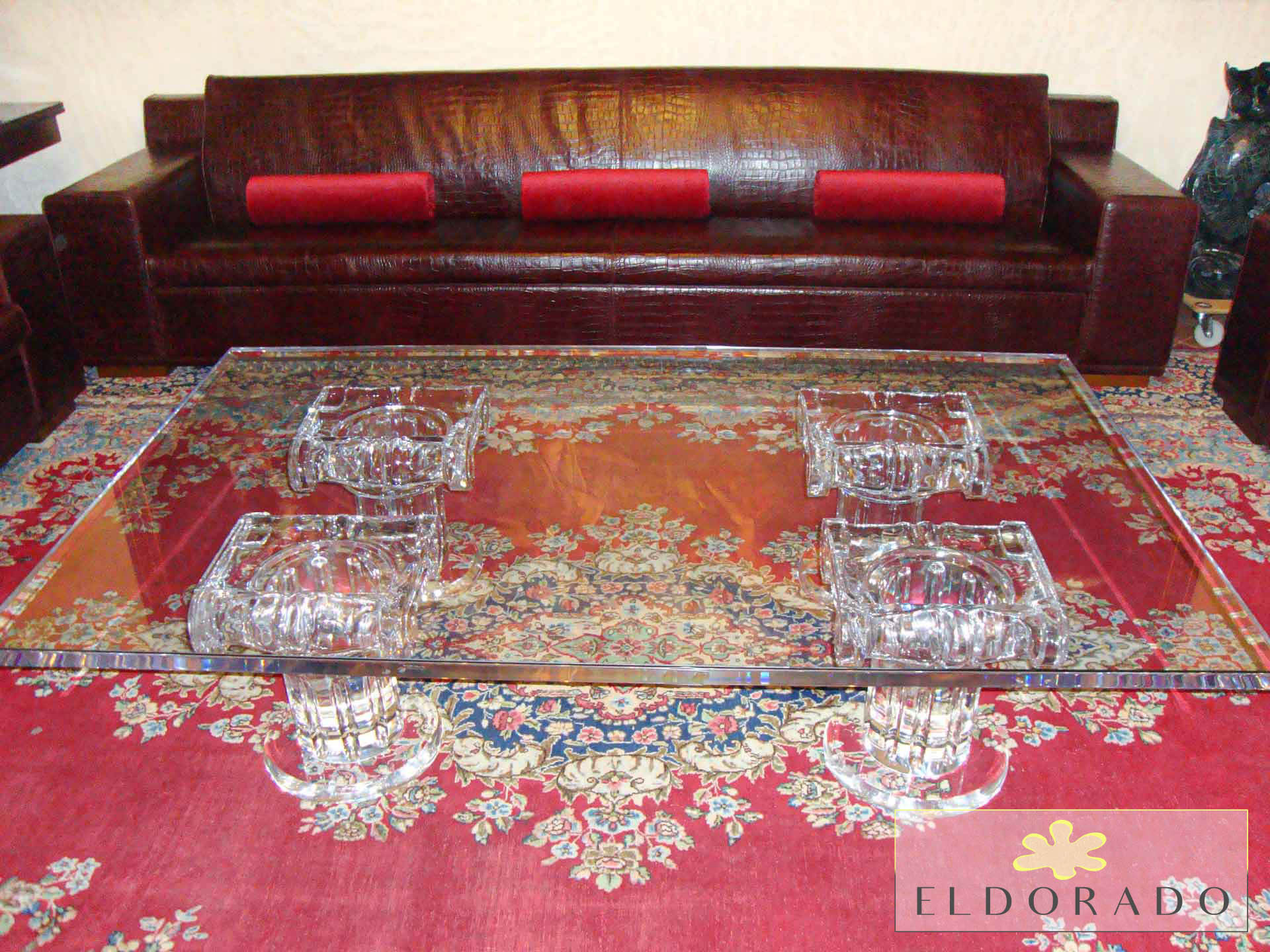 Colonna in plexiglass IONICO h 40