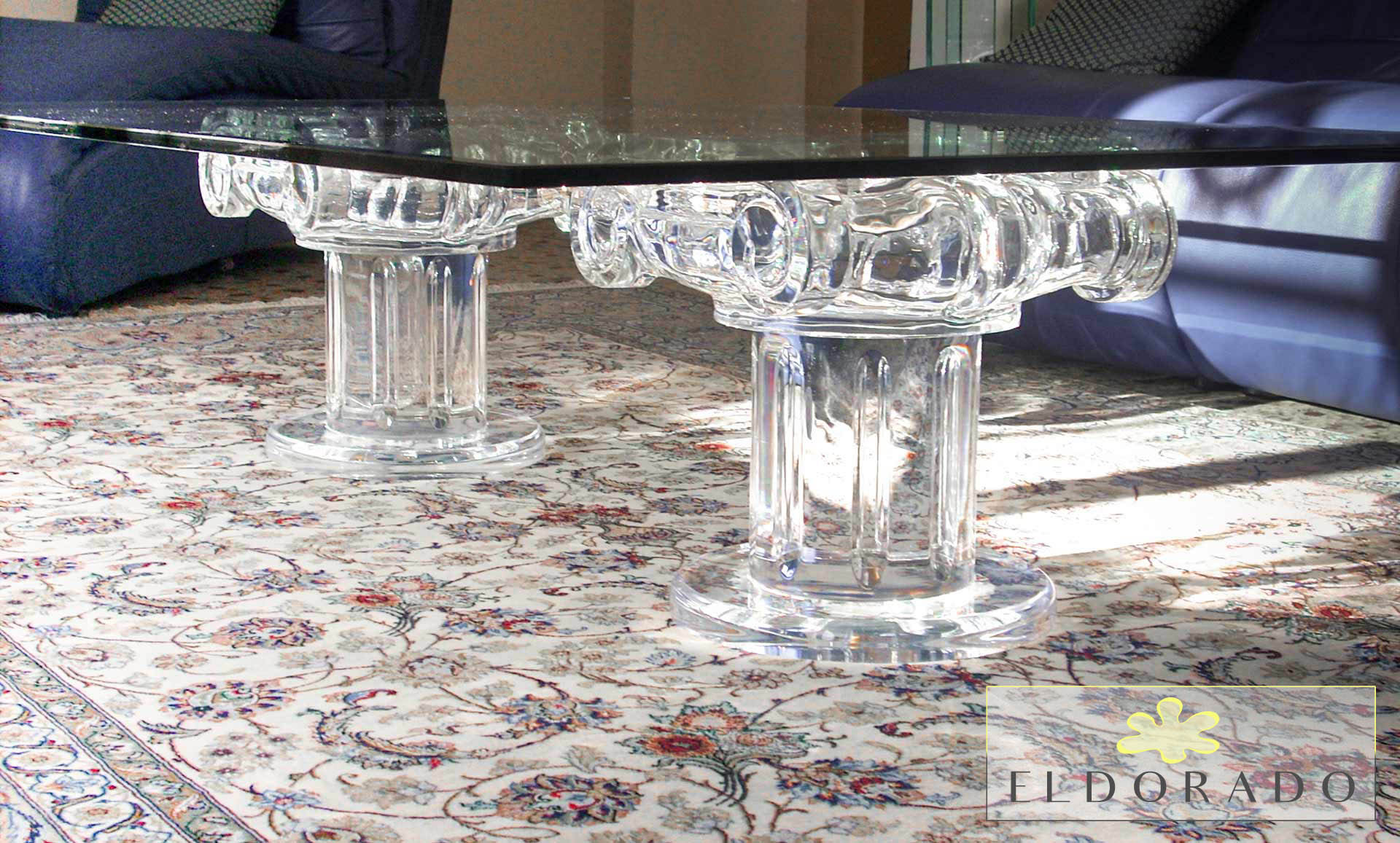 Colonna in plexiglass IONICO h 40